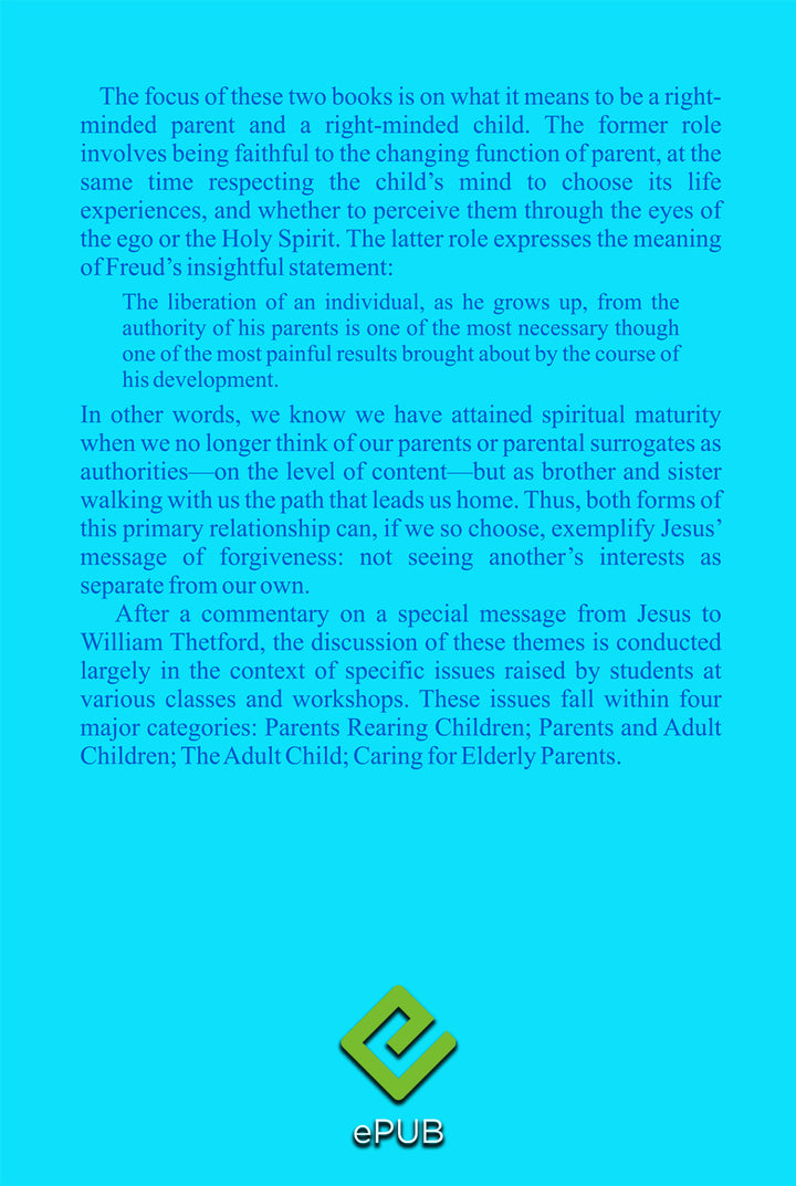 Parents and Children: Our Most Difficult Classroom [EPUB]