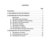 Psychotherapy: Purpose, Process and Practice [PAMPHLET]