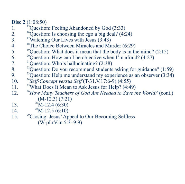 The Body as an Instrument of Salvation [CD]