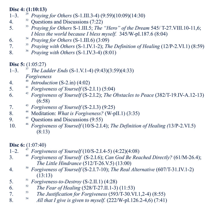 The Song of Prayer: Workshop on the Pamphlet [MP3]