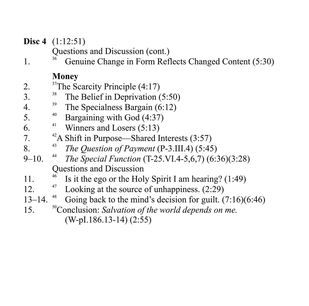 Form versus Content: Sex and Money [CD]