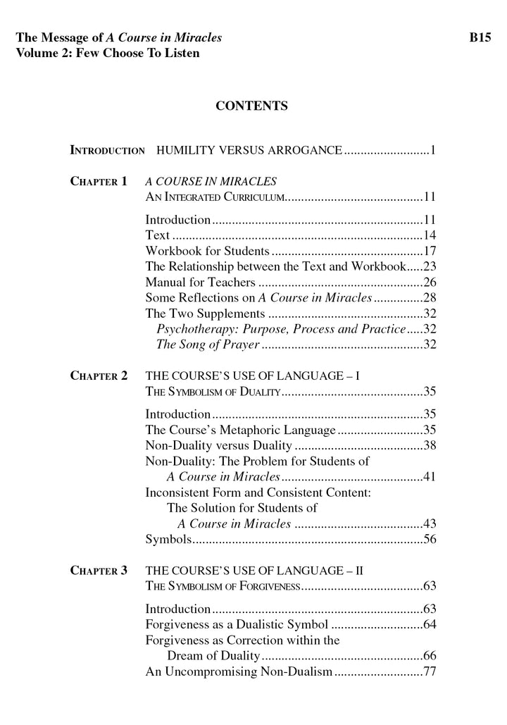 The Message of "A Course in Miracles" [BOOK]