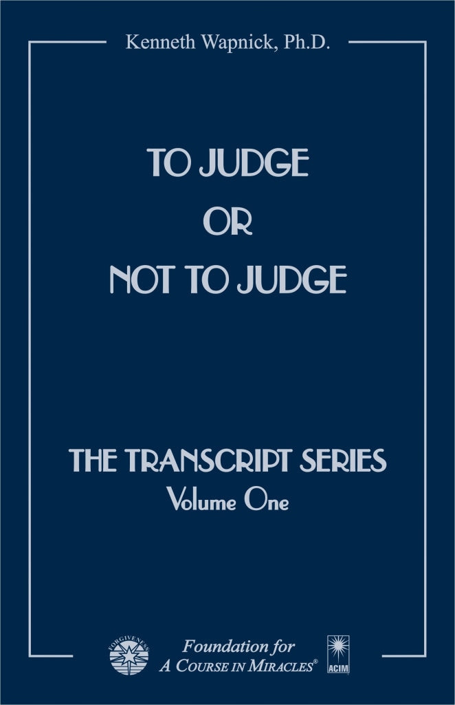 To Judge Or Not To [Book] Book - Transcript English