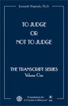 To Judge Or Not To [Book] Book - Transcript English